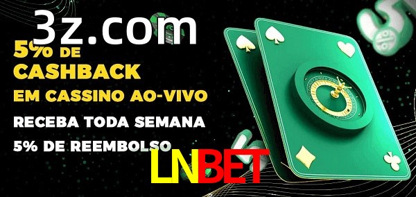 Promoções do cassino ao Vivo LNBET